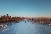 Awakening of life - Winter sunrise Photograph by Vaclav Sonnek