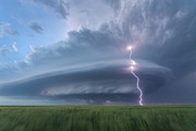 Award Winning LIghtning Photo Photograph by Laura Hedien