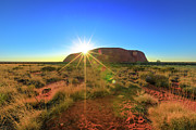 Ayers Rock at sunrise Photograph by Benny Marty Ayers Rock at sunrise Photograph by Benny Marty