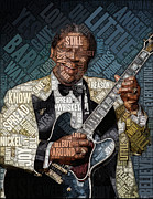 B B King text art typography portrait Digital Art by Christina Fairhead Art and Merch B B King text art typography portrait Digital Art by Christina Fairhead Art and Merch