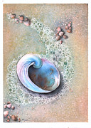 Baby Blue Painting by Hilda Wagner