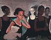 Backstage Painting by Angie ONeal