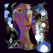 BACKSTAGE OFF-BROADWAY Series  DANS LES COULISSES  EN FAUVE Digital Art by Zsanan Studio