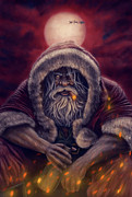 Bad Santa v7 Digital Art by Robert Banach