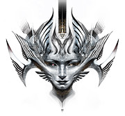 Balaena Queen Digital Art by Alex Ruiz
