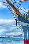 Balclutha square rigged ship anchored at Hyde Street pier Photograph by Steve Estvanik Balclutha square rigged ship anchored at Hyde Street pier Photograph by Steve Estvanik