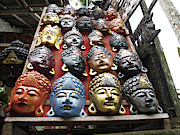 Balinese Masks Photograph by Mark Egerton