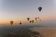 Ballooning over the Valley of the Kings Photograph by Karen Smale