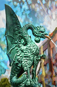 Basilisk Fountain Basel Switzerland  Photograph by Carol Japp