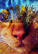 Bastet Digital Art by Skip Hunt