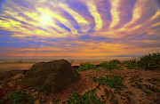Beach inan odd light Photograph by Paul Ross