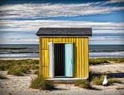 Beach Shed Digital Art by Eris And AI Beach Shed Digital Art by Eris And AI