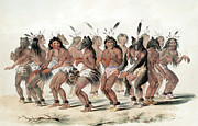 Bear Dance, 1845 Painting by George Catlin Bear Dance, 1845 Painting by George Catlin