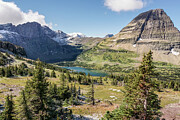 Bearhat Mountain and Gunsight Mountain  Photograph by Nancy Gleason
