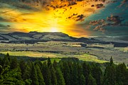 Colourful Sunset in Azores countryside green valley Photograph by Marco Sales Photography Colourful Sunset in Azores countryside green valley Photograph by Marco Sales Photography