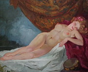 Beautiful Flapper Nude Photograph by Andrea Kollo Beautiful Flapper Nude Photograph by Andrea Kollo