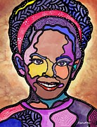 Beautiful Girl Digital Art by Marconi Calindas