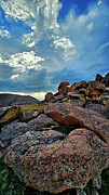 Beautiful Sky over Double Cut Photograph by Ray Mathis Beautiful Sky over Double Cut Photograph by Ray Mathis