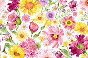 Beauty Flower Nature Spring Tapestry - Textile by Fitri Apriliyani