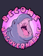 Become Ungovernable Drawing by Ludwig Van Bacon