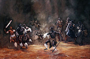 Becoming A King Painting by Ronnie Moyo