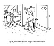 Before you Leave me Forever Drawing by Jeremy Nguyen