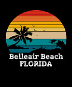 Belleair Beach FLORIDA Drawing by Bruno