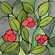 Berries Mixed Media by Lisa Neuman