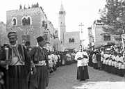 Bethlehem Manger Square Procession I Photograph by Munir Alawi