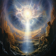 Beyond All Knowing Painting by Lourry Legarde
