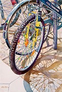 Bicycle 4 Painting by Grant Nixon Bicycle 4 Painting by Grant Nixon