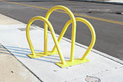 Bike Rack Photograph by Bentley Davis Bike Rack Photograph by Bentley Davis