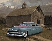 Billy's Chopped Merc Photograph by Ron Long