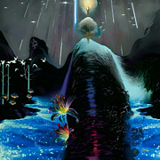 Bioluminescence Digital Art by Christina Knight Bioluminescence Digital Art by Christina Knight