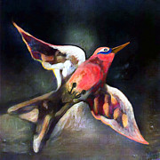 Bird Flying Solo 0130 Digital Art by Stacey Mayer Bird Flying Solo 0130 Digital Art by Stacey Mayer