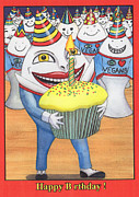 Birthday Humpty Painting by Catherine G McElroy