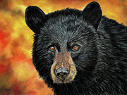 Black and Gold Painting by Mark Ray
