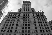 Chicago's Iconic Wrigley Building - Timeless Grandeur in Monochrome Photograph by Brigitte Blanchette Thompson Chicago's Iconic Wrigley Building - Timeless Grandeur in Monochrome Photograph by Brigitte Blanchette Thompson