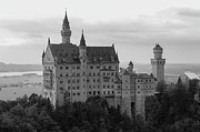 Black and White View of Neuschwanstein in Germany Photograph by Brigitte Blanchette Thompson Black and White View of Neuschwanstein in Germany Photograph by Brigitte Blanchette Thompson