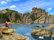 Black Hills, South Dakota Painting by Trask Ferrero Black Hills, South Dakota Painting by Trask Ferrero