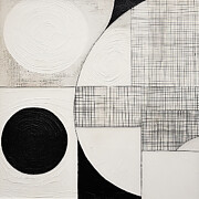 Black Sun Descended Painting by Lourry Legarde