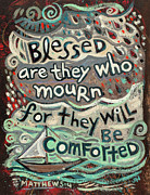 Blessed Are They Who Mourn Painting by Jen Norton