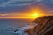 Block Island Sunset at Mohegan Bluffs Cliffs Photograph by Juergen Roth Block Island Sunset at Mohegan Bluffs Cliffs Photograph by Juergen Roth