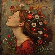 Bloom from Within Digital Art by David Miller