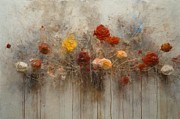 Blossoms in Chaos - A Symphony of Love and Loss Digital Art by Clara - Samuel HUYNH