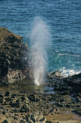 Blow Hole Digital Art by Jerry Dalrymple