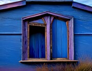 Blue Barn Digital Art by Eris And AI Blue Barn Digital Art by Eris And AI