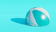 Blue Beach Ball Painting by Tony Rubino