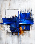 Blue Devil Abstract Digital Art by Noah Parker
