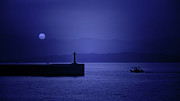 Blue Evening Photograph by Edward Galagan